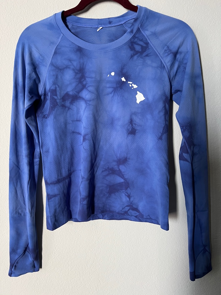 Lululemon Swiftly Tech Long Sleeve Shirt 2.0 *Race Length Hawaii Islands